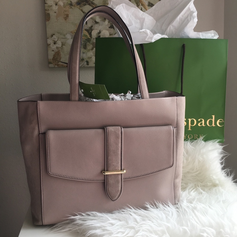 New KATE SPADE Leather Handbag Tote